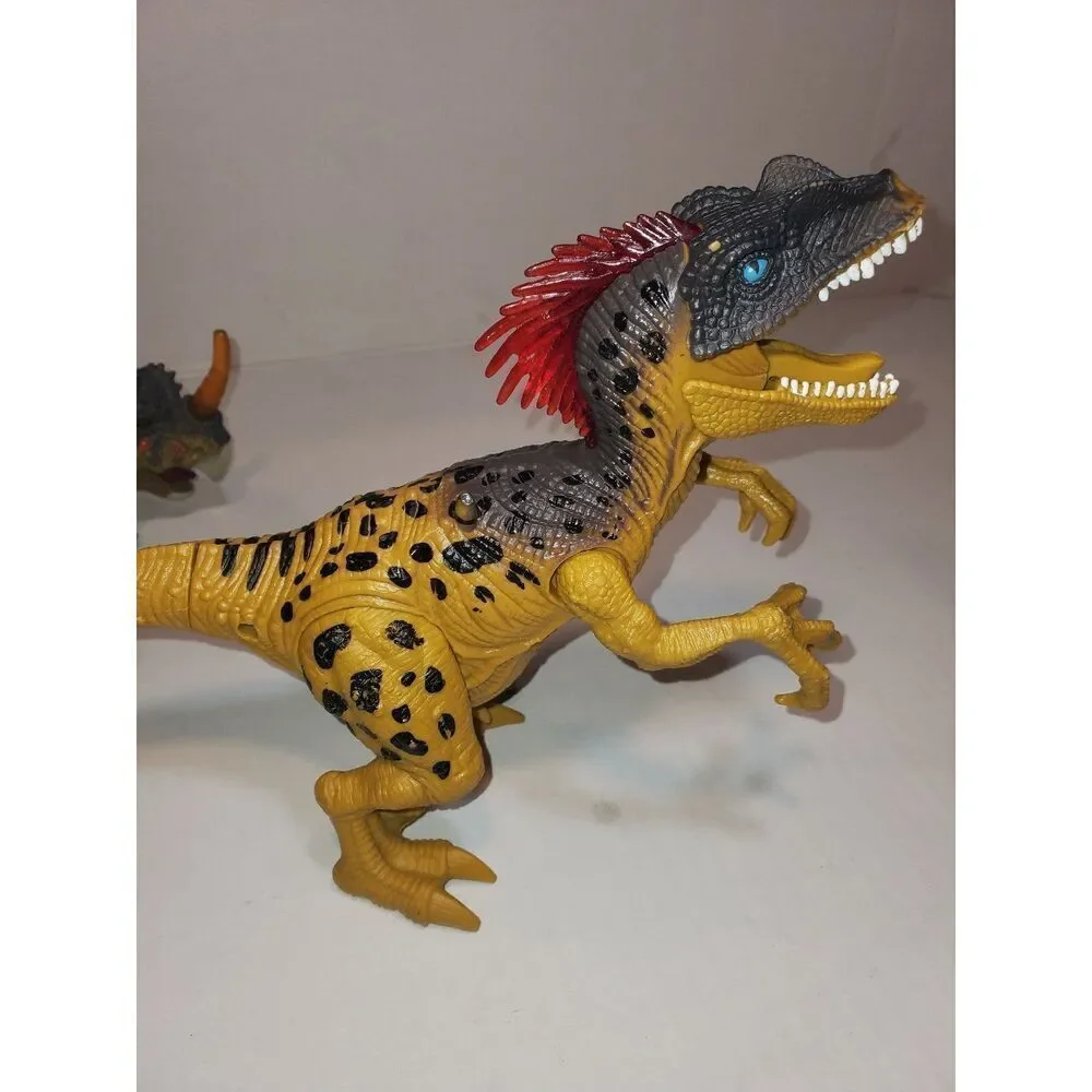 Lot Of 2 Dinosours With Sound And Light